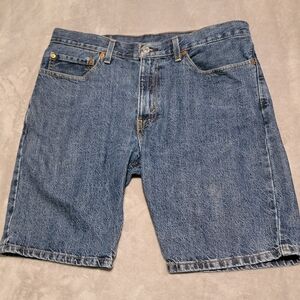 Levi's 505 Classic Blue Jean Shorts for Men Size 34